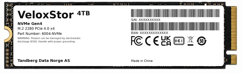 VeloxStor NVMe 4TB